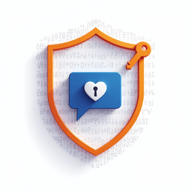 Инфографика: конфиденциальность чатов в Mixmeet.fun — защита личных бесед с ИИ-друзьями, полная приватность переписок и гарантия конфиденциальности ваших данных